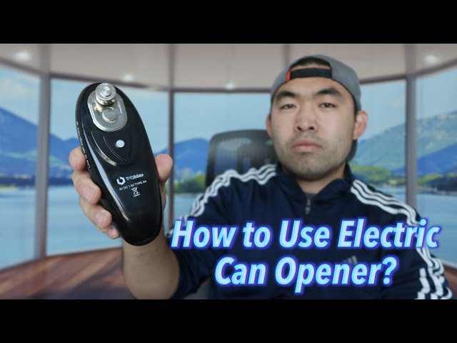 How to Use Electric Can Opener? 