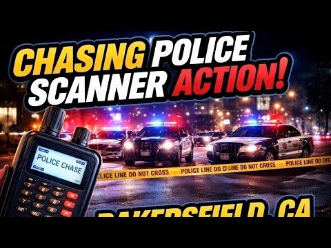 🚨 LIVE Police Scanner – Real-Time Crime & Action!