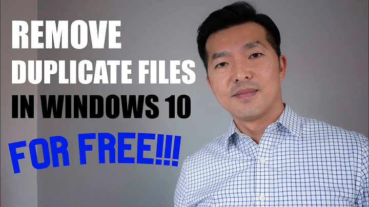Find and remove duplicate files in windows 10 without installing software