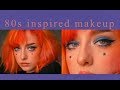 80s/bowie inspired makeup