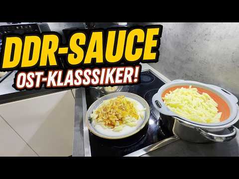 Noodles with GDR sauce – Eastern classics like from the school kitchen