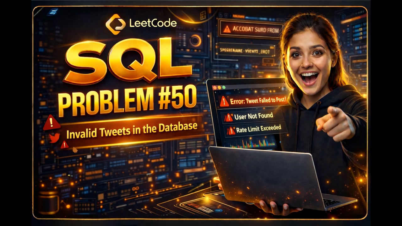 LeetCode 1683 Invalid Tweets Solution | SQL | Easy Problem - YouTube