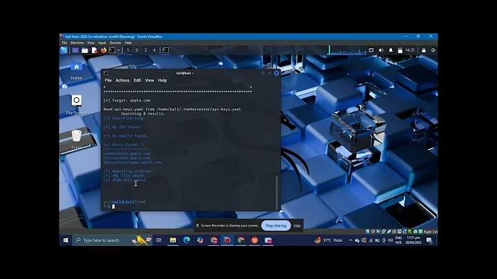The Harvester | Information Gathering Tool | Information Security