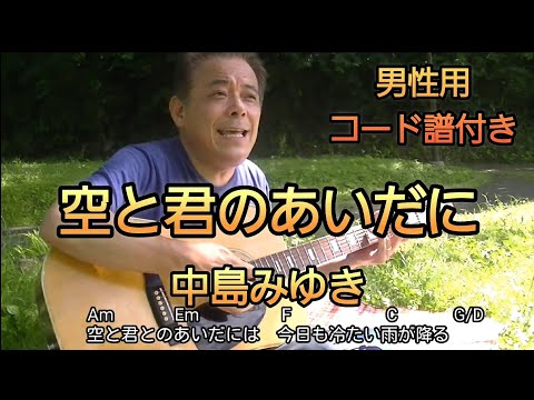 空と君のあいだに(中島みゆき)　ドラマ「家なき子」主題歌🎵やらかしまくり(^-^;