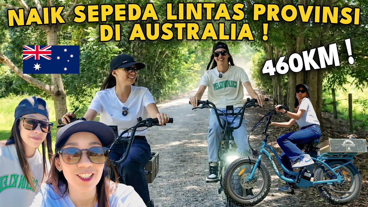 460KM‼️NAIK SEPEDA LINTAS PROVINSI DI AUSTRALIA