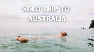 I Flew Across The World All Alone (australia vlog)