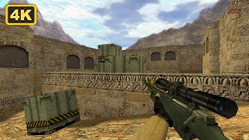 🎮 CS 1.6 Nostalgia – Dust2 Expert Bot Challenge [No Commentary | 4K 60FPS]
