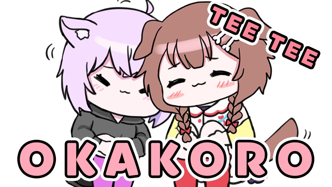 Okayu doesn't want to stay away from Korone,and Korone spoony on it【Animated Hololive/Eng sub】