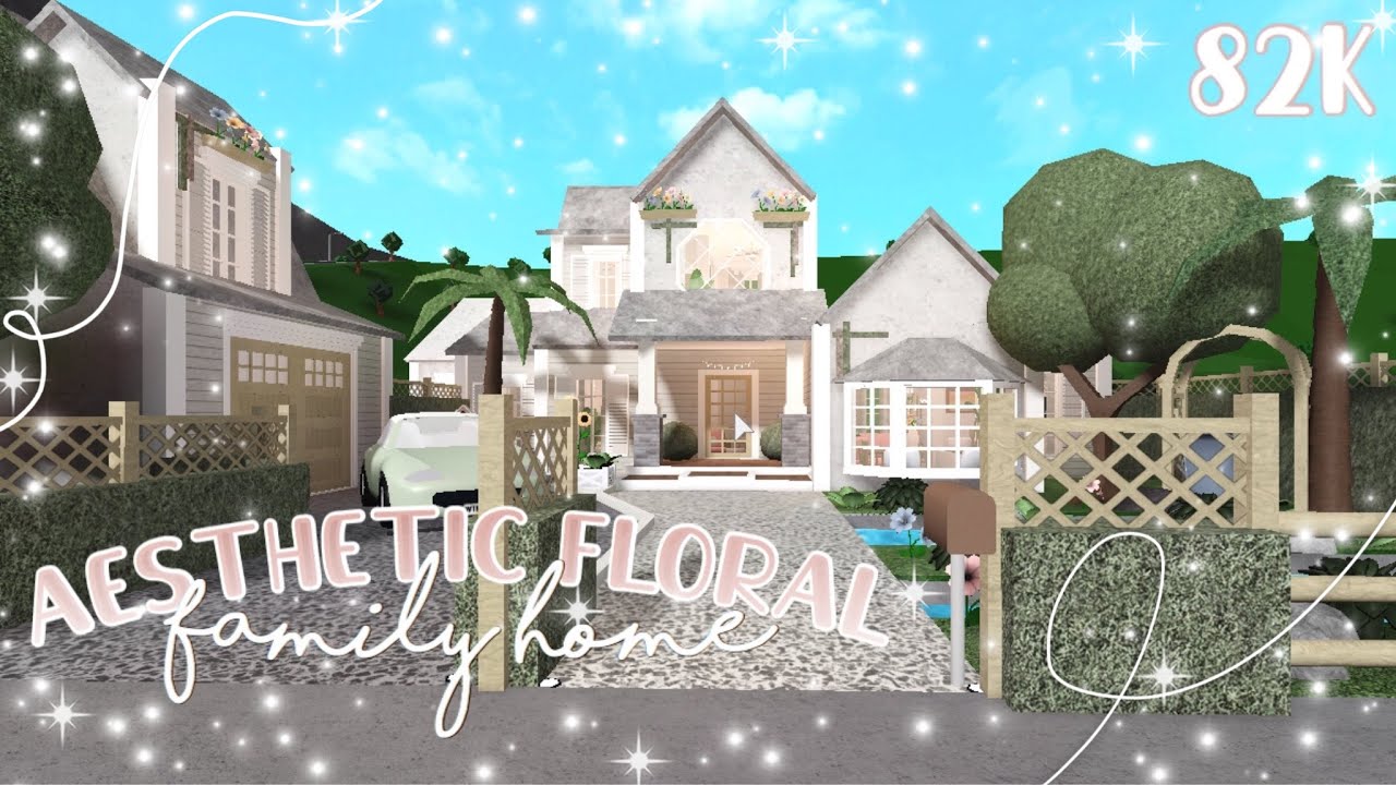 flower home 🍀🌸🌷 #bloxburg #bloxburgroblox #explore #roblox