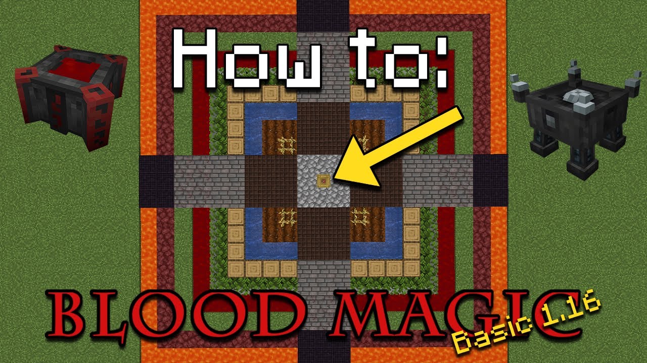 How to: Blood Magic Update | The Basics (Minecraft 1.16) - YouTube