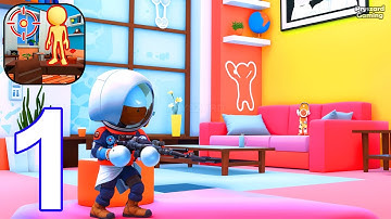Assassin Sniper Shooter 3D - Gameplay Walkthrough Part 1 Stickman Sniper Shooter (iOS, Android)