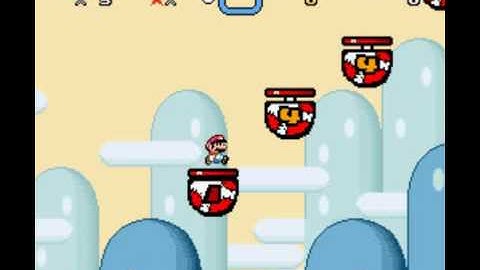 SMW Custom Sprite:YI Jump Limited Platforms