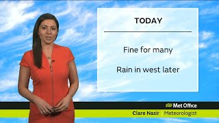 Thursday mid-morning forecast 22/03/18