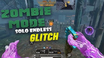 COD mobile SOLO Zombie mode | Round 32 Endless using new Glitch.....