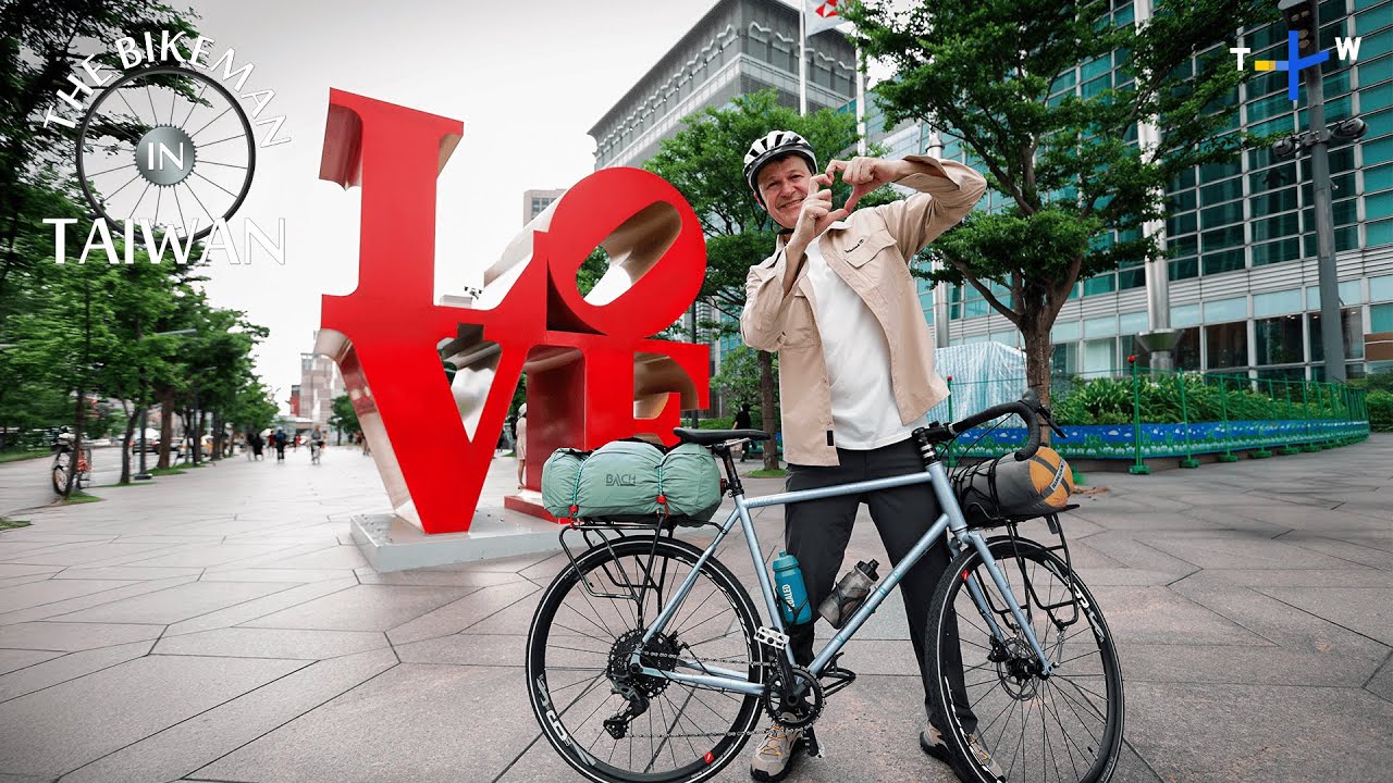 Нильс совершает велосипедную экскурсию по небоскребу Тайбэй 101 | Велотурист на Тайване | TaiwanPlus