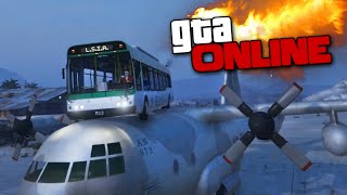 GTA ONLINE - АВТОБУС НА ТИТАНЕ (Жесть) #155