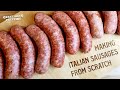 Make Authentic Italian Sausages from Scratch - Start to Finish Sausage Making Instructions & Recipe