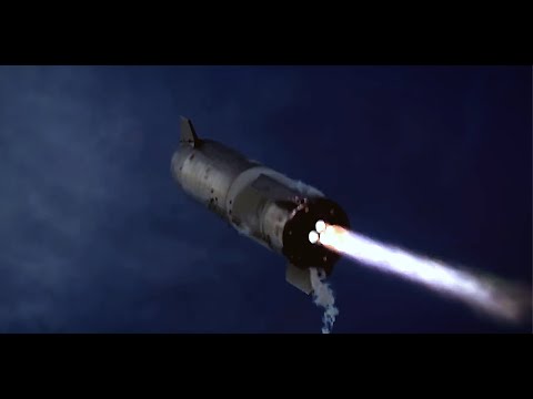 Весь полет Starship SN10 за 2 минуты. Успех или провал? Что произошло?