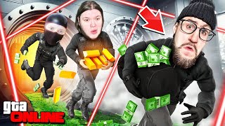 ОГРАБИЛИ КАЗИНО ЗА 24 ЧАСА! РАБОТАЕМ ПОД ПРИКРЫТИЕМ! ОБНОВЛЕНИЕ И УГАР В GTA 5 ONLINE