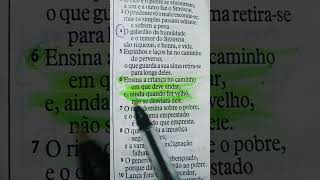 Provérbios 22.6 #criança