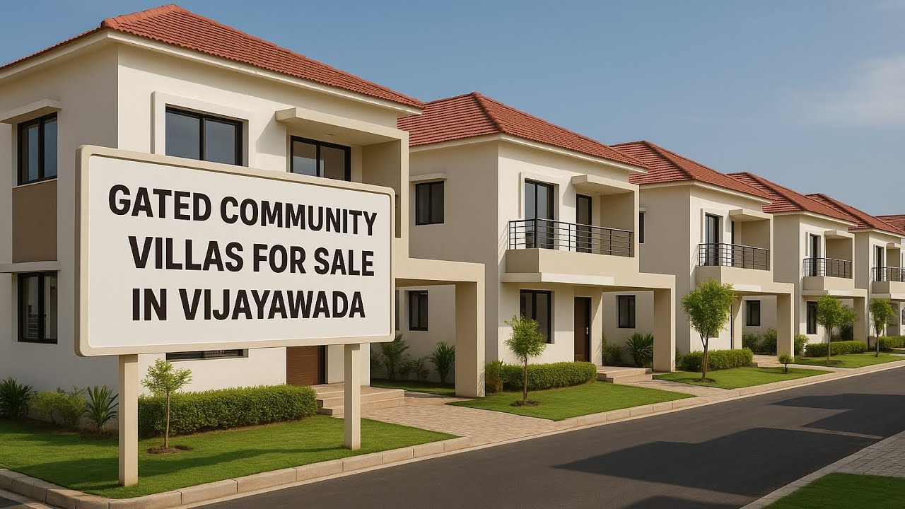 Gated community villas for sale in Vijayawada | Ramarapadu | Benz circle 6303035939