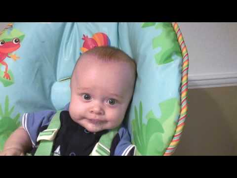 first time in a high chair