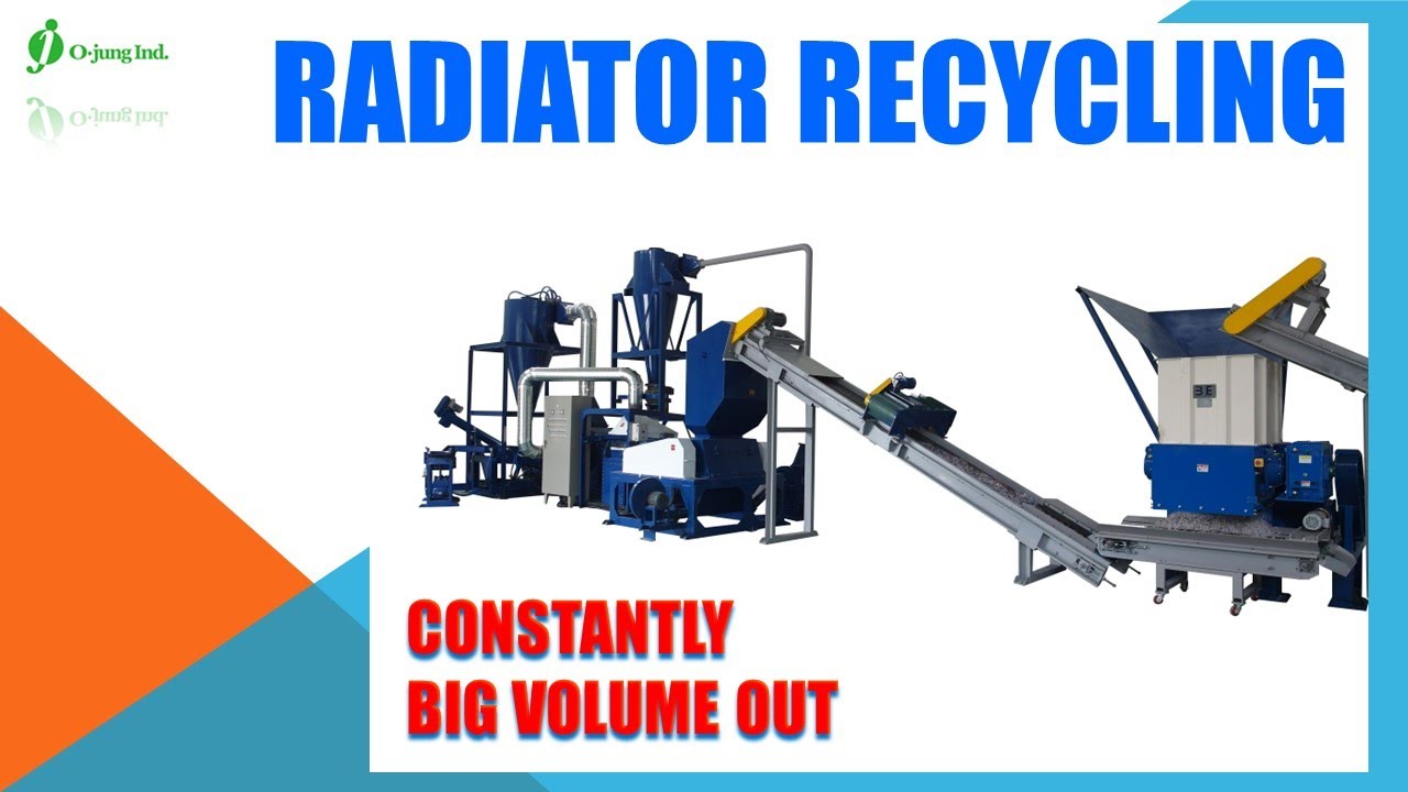 Radiator Recycling Plant CP817D WhatsApp/WeChat/Viber/Line +82 10 3198 5119