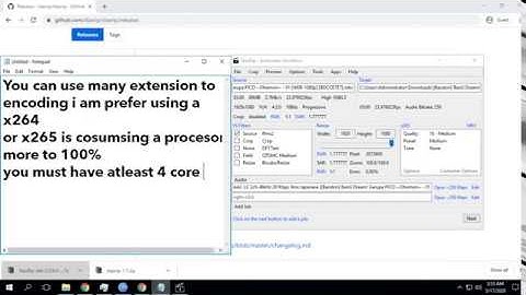How to Install, Use, Hardsub, and Encoding Using StaxRip 2.0.8.0