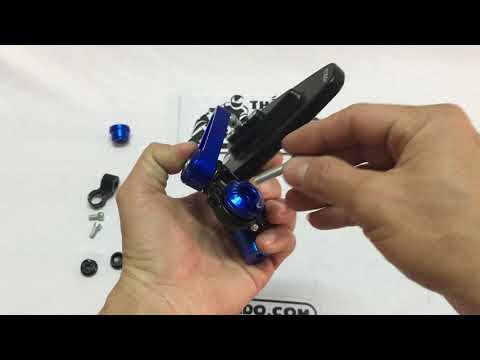 Video Đập hộp và hướng dẫn cách lắp gương gù gắn lỗ chân kính - youtube