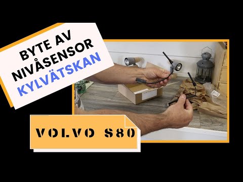 Kylvätska låg nivå stoppa motorn. Så byter du enkelt nivåsensorn. Projekt Volvo S80 - Del 7.