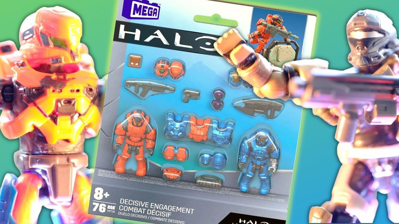Decisive Engagement PopNSwaps TO THE MAX! Halo Infinite Mega Construx