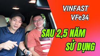 Vinfast Vfe 34 sau hơn 2 năm sử dụng còn lại những gì ???