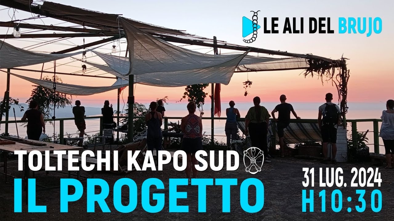 TOLTECHI KAPO SUD - IL PROGETTO. Con Le Ali del Brujo