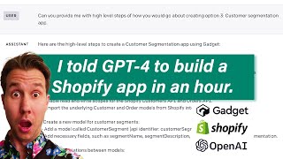 GPT-4 built a Shopify app in an hour (and it works!) screenshot 3
