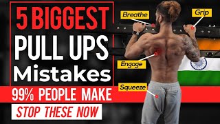 Famous 5 Biggest PULL UP MISTAKES | How To Do More Pullups Reps for Beginners (Perfect Technique) Profile