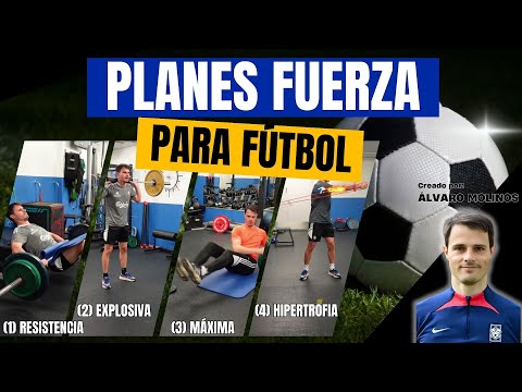 PLAN ENTRENAMIENTO FUERZA para FUTBOLISTAS