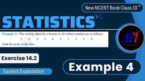Chapter 14 Statistics ( Example 4 ) Exercise 14.2 Class 10 Maths | NCERT Maths