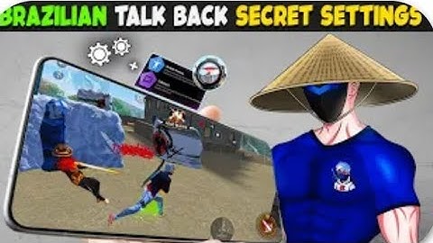 Brazilian God Level Android Talk Back Setting | Auto Headshot Setting | Free Fire Talk Back Setting