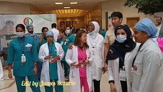 KING ABDUL AZIZ  UNIVERSITY HOSPITAL  JEDDAH  SAUDI ARABIA. INTERNATIONAL NURSES DAY. .