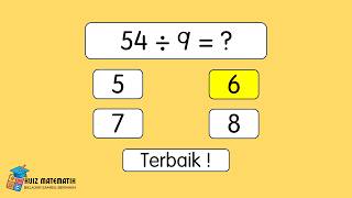 KUIZ MATEMATIK | BAHAGI SET 2