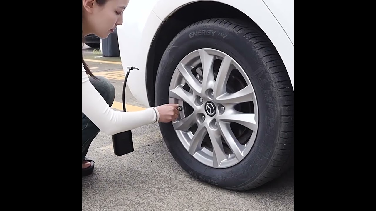 LEIBOO Portable Air Compressor for Car Tires Fast Air Pump Tire Inflator Accurate Pressure Air Pump