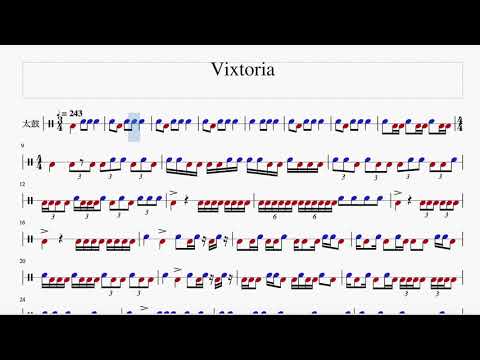 【太鼓の達人 楽譜】Vixtory(裏譜面)