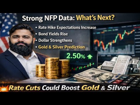Strong NFP Data – Rate Cuts Coming? Gold & Silver Next Big Move! - YouTube