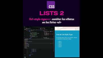 🌟📢🚀CURSO CSS GRATIS💰💰 Domina list-style-type y personaliza tus listas como un crack! 🌐📢🚀😎  #CSSEasy