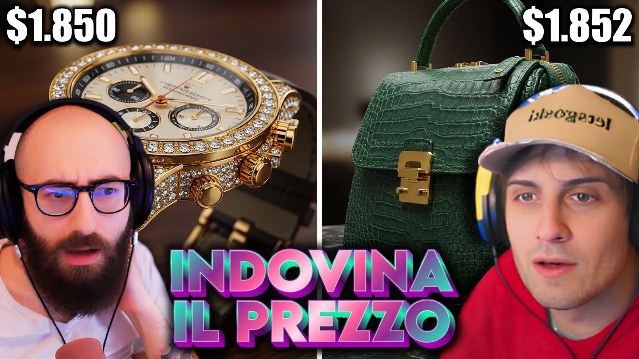 BLUR e MARZA Ne Sanno a Pacchi 😁 INDOVINA IL PREZZO 🤑
