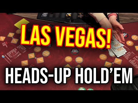 HEADS UP HOLD'EM IN LAS VEGAS!
