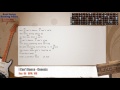 I Can't Dance - Genesis Guitar Backing Track with chords and lyrics
