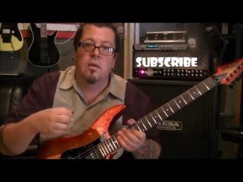 How to play an E MINOR SHRED RIFF - Guitar Lesson by Mike Gross ...