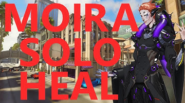 Hard Carrying while Solo Healing on Moira in Overwatch 2