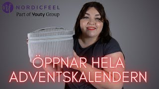 ÖPPNAR NORDICFEELS GRÅA ADVENTSKALENDER 2023 (mellan-storleken!)